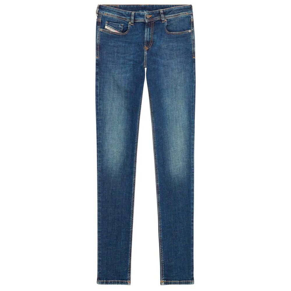 Diesel Blue Cotton Men Jeans